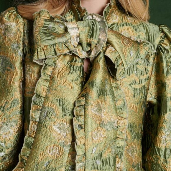 Sister Jane - Nord Jacquard Bow Dress - NWT - L - Picture 4 of 7